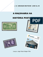 A Maçonaria Na História Postal e Nós Estamos Nela ARLS Estrela Uberabense n°0941-GOBMG - CRUZ DA PERFEIÇÃO MAÇÔNICA 