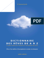 Dictionnaire Des Reves de A A Z PDF