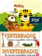 Animales Vertebrados e Invertebrados