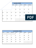 Calendar I o