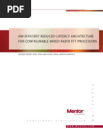 Hw-Efficient Reduced-Latency Architecture For Configurable Mixed-Radix FFT Processors