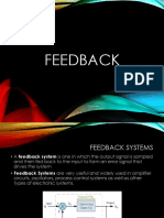 Introduction To Feedback and Control Systems