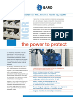 Resistencias de Puesta A Tierra de Neutro en Generadores