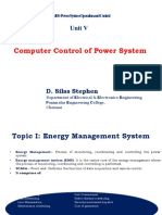 Unit 5 - Power System Operation and Control