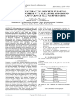 A Study On Self-Compacting Concrete by Partial Replacement of Cement With Silica Fume and Ground-Granulated Blast-Furnace Slag (Ggbs or GGBFS)