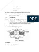 Sistema de Admisión y Escape