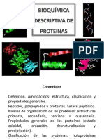 BIOQUIMICA DESCRIPTIVA Proteinas 2014 PDF