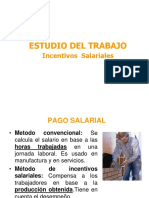 Estudio Del Trabajo - Incentivos