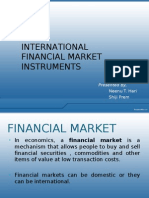 International Financial Market Instruments: Presented By