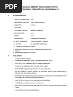 Plan de Recursos Propios