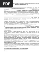 Contrato Reforma de Vivienda