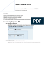 Sub-Contracting Process With GST