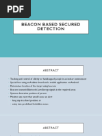 Beacon Based Secured Detection