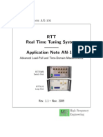 Advanced Load-Pull and Time-Domain Measurements