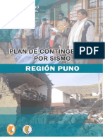 Plan de Contingencia Por Sismo Puno PDF