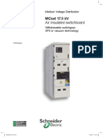 Air Insulated Switchboard: Mcset 17.5 KV