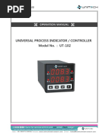 01 Process Indicator Controller Single Display UT-101 102 PDF