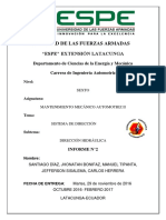 Informe Direccion Hidraulica