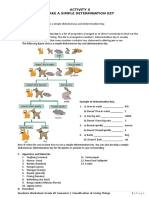 STUDENT WORKSHEET 'Classify Living Things'