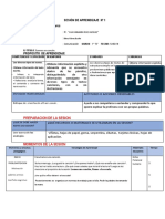 Sesión de Aprendizaje 2019 Leer