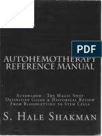 Autohemotherapy Reference Manual - S Hale Shakmann PDF