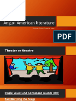 Anglo - American Literature