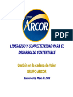 Desarrollo de Proveedores Arcor PDF