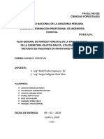 Informe Final de Manejo Forestal 2019