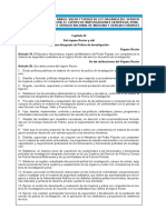 Ley Orgánica Del Servicio de Policía de Investigación, El Cuerpo de Investigaciones Científicas, Penales y Criminalísticas y El Servicio Nacional de Medicina y Ciencias