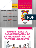 Trabajo - Pautas Tutoria