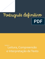 E-Book - Leitura, Interpretação e Compreensão Textual