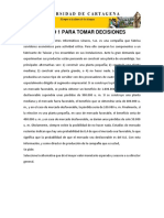 Foro (Ejercicio) # 1 para La Toma de Decisiones