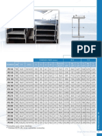 Dimensiones (MM.) X-X Y-Y Nombre Um P.T. M/un H B E E1 R Sección Acm I CM W CM Ix CM Iy CM Wy CM Iy CM