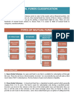 Mutual Funds Classification: by Structure by Nature by Investment Objective Other Schemes