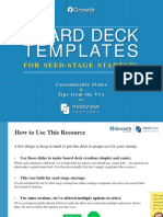 Startup Board Deck Templates NextView Ventures 1