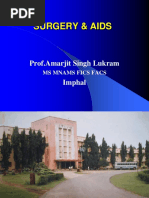 Surgery & Aids: Prof - Amarjit Singh Lukram Imphal