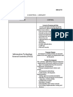 Domain Control: Information Technology General Controls (Itgcs)