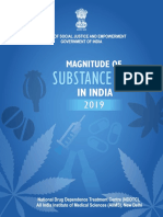 Magnitude Substance Use India REPORT PDF