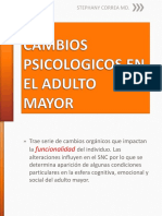 Cambios Psicologicos en El Adulto Mayor