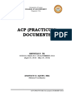 Acp (Practicum) Documents: University of Luzon Dagupan City