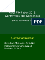 Atrial Fibrillation 2018 Controversy and Consensus