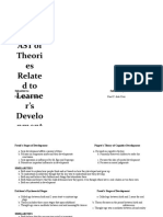 Comparison of Theories On Learning