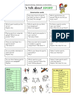 Speaking Activity For English Class