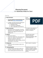 1velezplanning Document Instructional Multimedia Project 5