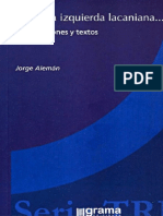 Alemán, Jorge - para Una Izquierda Lacananiana... Intervenciones y Textos PDF