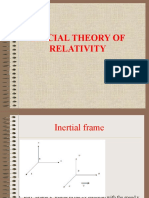 Special Theory of Relativity