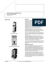 IEC Type 1 Type 2 Coordination