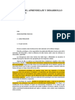 La Teoria Del Aprendizaje y Desarrollo de