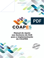 Manual de Apoio Aos Gestores Do SUS para Implementação Do COAPES