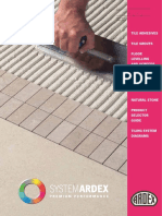 Ardex Tiling Systems PDF